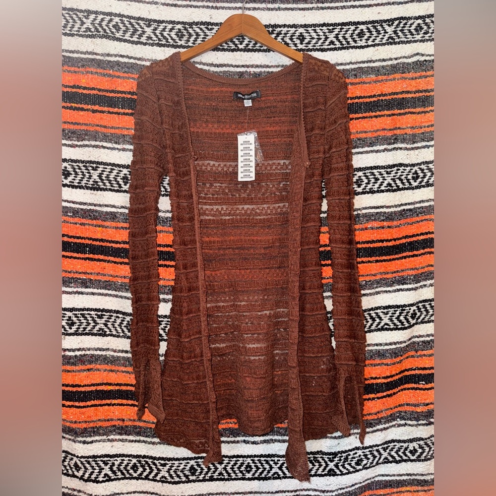 NWT urban outfitters lace sheer cardigan